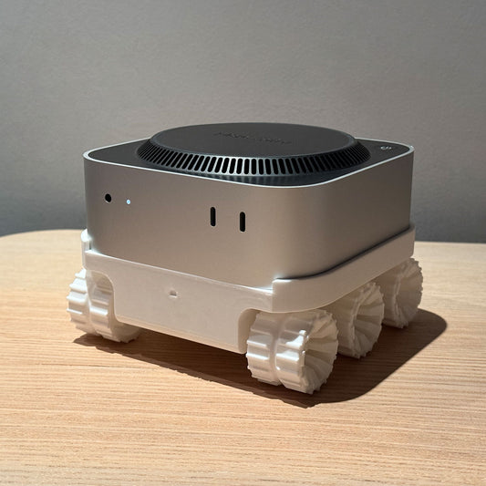 3D Printed Mars Rover Desk Organizer for Mac Mini